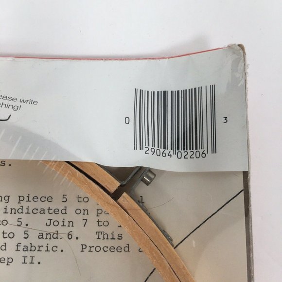 Calicos Vtg 1982 Applique Winter Scene 10 inch Framing Hoop Kit No 2206 NIP - Picture 8 of 8